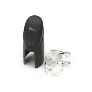 Rico by D’Addario H-Ligature & Cap, Eb Clarinet, Silver-plated