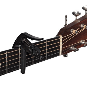 D’Addario PW-CP-10 Artist Capo, Adjustable Tension, Black