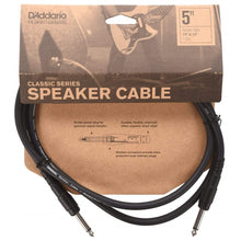 D’Addario PW-CSPK-05 Classic Series Speaker Cable, 1/4-Inch – 1/4-Inch, 5 ft.