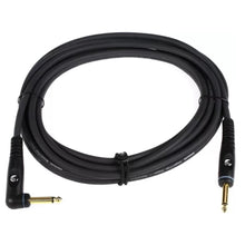 D'Addario PW-GRA-10 Custom Series Instrument Cable, Straight to Right-Angle, 10 ft.