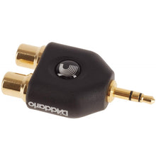 D’Addario PW-P047C 1/8″ Male Stereo to Dual RCA Female Adaptor