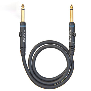 D'Addario PW-PC-01 Custom Series Patch Cable, Straight to Straight, 1 ft.