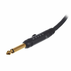 D'Addario PW-PC-01 Custom Series Patch Cable, Straight to Straight, 1 ft.