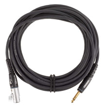 D’Addario PW-GM-25 Custom Series Microphone Cable, TRS – XLR Female, 25ft.