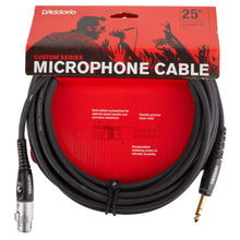 D’Addario PW-GM-25 Custom Series Microphone Cable, TRS – XLR Female, 25ft.