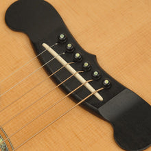 D'Addario PWPS2 Wood Bridge Pins, Ebony/Abalone