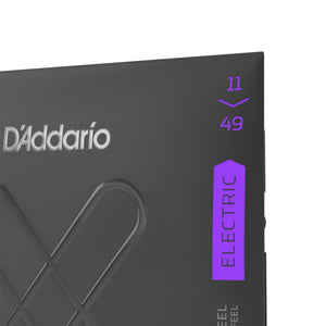 D’Addario XTE1149 XT Nickel Plated Steel Coated Electric Guitar Strings, Medium, 11-49 Gauge