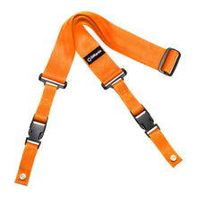 DiMarzio DD2200OR Cliplock Guitar Strap, Orange Nylon