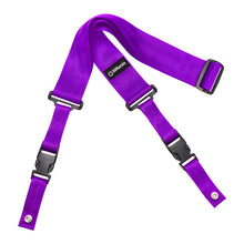 DiMarzio DD2200V Cliplock Guitar Strap, Purple Nylon