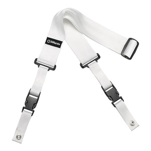 DiMarzio DD2200W Cliplock Guitar Strap, White Nylon