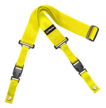 DiMarzio DD2200Y Cliplock Guitar Strap, Yellow Nylon