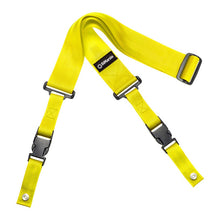 DiMarzio DD2200Y Cliplock Guitar Strap, Yellow Nylon