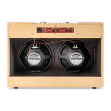 Blackstar DEBUT-100R-212 2x12in 100-Watt Electric Guitar Amp, Cream/Oxblood