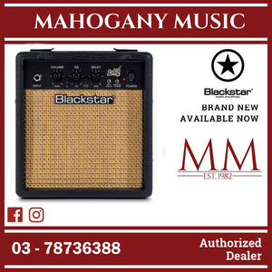 Blackstar DEBUT10E-BLK 2x3in 10-Watt Electric Guitar Amp, Black