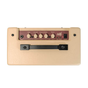 Blackstar DEBUT15E 2x3in 15-Watt Electric Guitar Amp, Cream/Oxblood