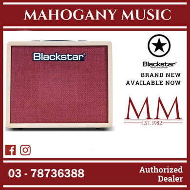 Blackstar DEBUT30E 1x10in 30-Watt Electric Guitar Amp, Cream/Oxblood