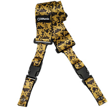 DiMarzio DD2250 Steve Vai Cliplock Strap, Black Gold