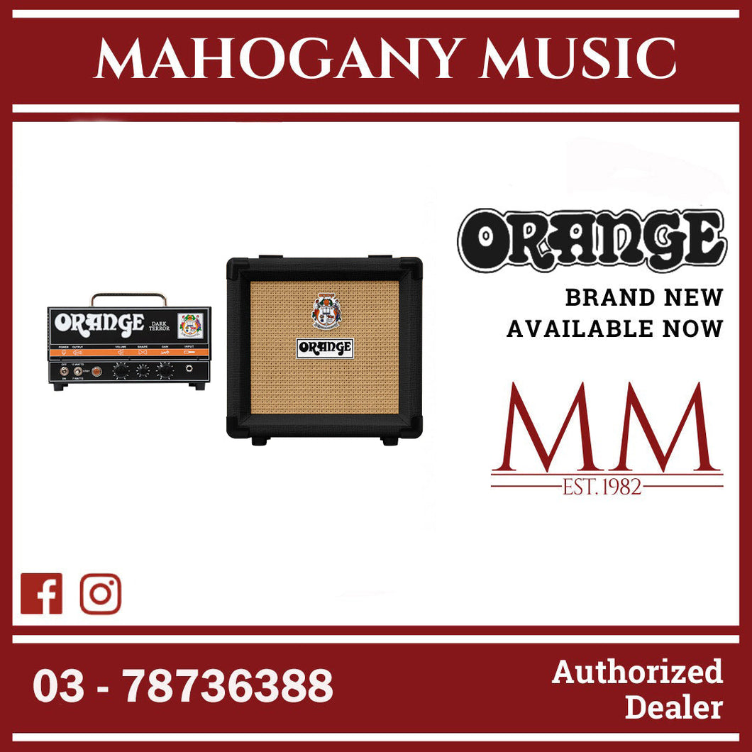 Orange Micro Dark Head and PPC108 Cabinet -Black