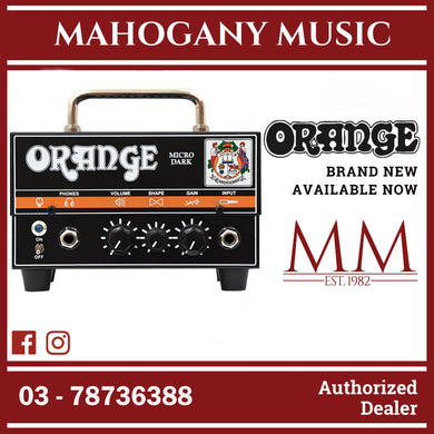 Orange Micro Dark 20-watt Hybrid Head