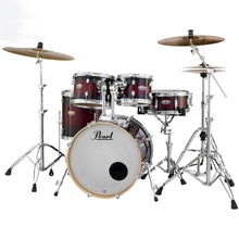 Pearl DMP925SP/C-261 Decade Maple Series 5-Piece Drum Set, Gloss Deep Red Burst