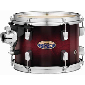 Pearl DMP925SP/C-261 Decade Maple Series 5-Piece Drum Set, Gloss Deep Red Burst