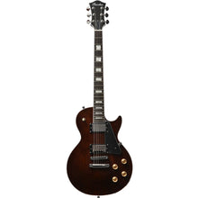 Bacchus DUKE-STD-A-BR Global Series Electric Guitar, Aged Brown