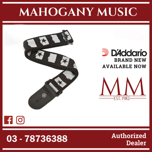 D'Addario 50C01 Nylon Woven Guitar Strap, Rock Star