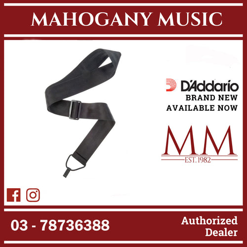 D'Addario 50CL000 Nylon Classical Guitar Strap, Black Nylon