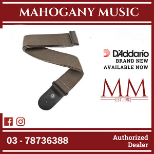 D’Addario 50CT02 Cotton Guitar Strap, Army
