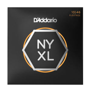 D’Addario NYXL1046 NYXL Nickel Wound Electric Guitar Strings, Regular Light, 10-46 Gauge