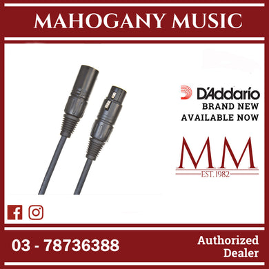 D'Addario PW-CMIC-25 Classic Series Microphone Cable, 25 ft.