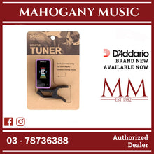 D'Addario PW-CT-17PR Eclipse Headstock Tuner, Purple