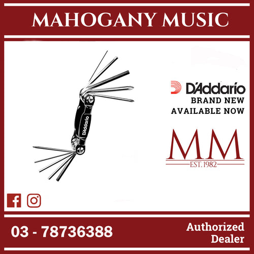 D'Addario PW-GBMT-01 Multi Tool For Guitar and Bass