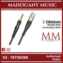 D’Addario PW-GM-25 Custom Series Microphone Cable, TRS – XLR Female, 25ft.