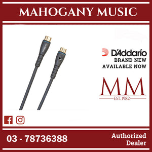 D'Addario PW-MD-20 Custom Series MIDI Cable, 5-Pin, 20 ft.