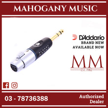 D’Addario PW-P047AA 1/4″ Male Balanced to XLR Female Adaptor