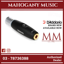 D’Addario PW-P047Z XLR Male to Balanced 1/4″ Female Adaptor