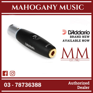 D’Addario PW-P047Z XLR Male to Balanced 1/4″ Female Adaptor