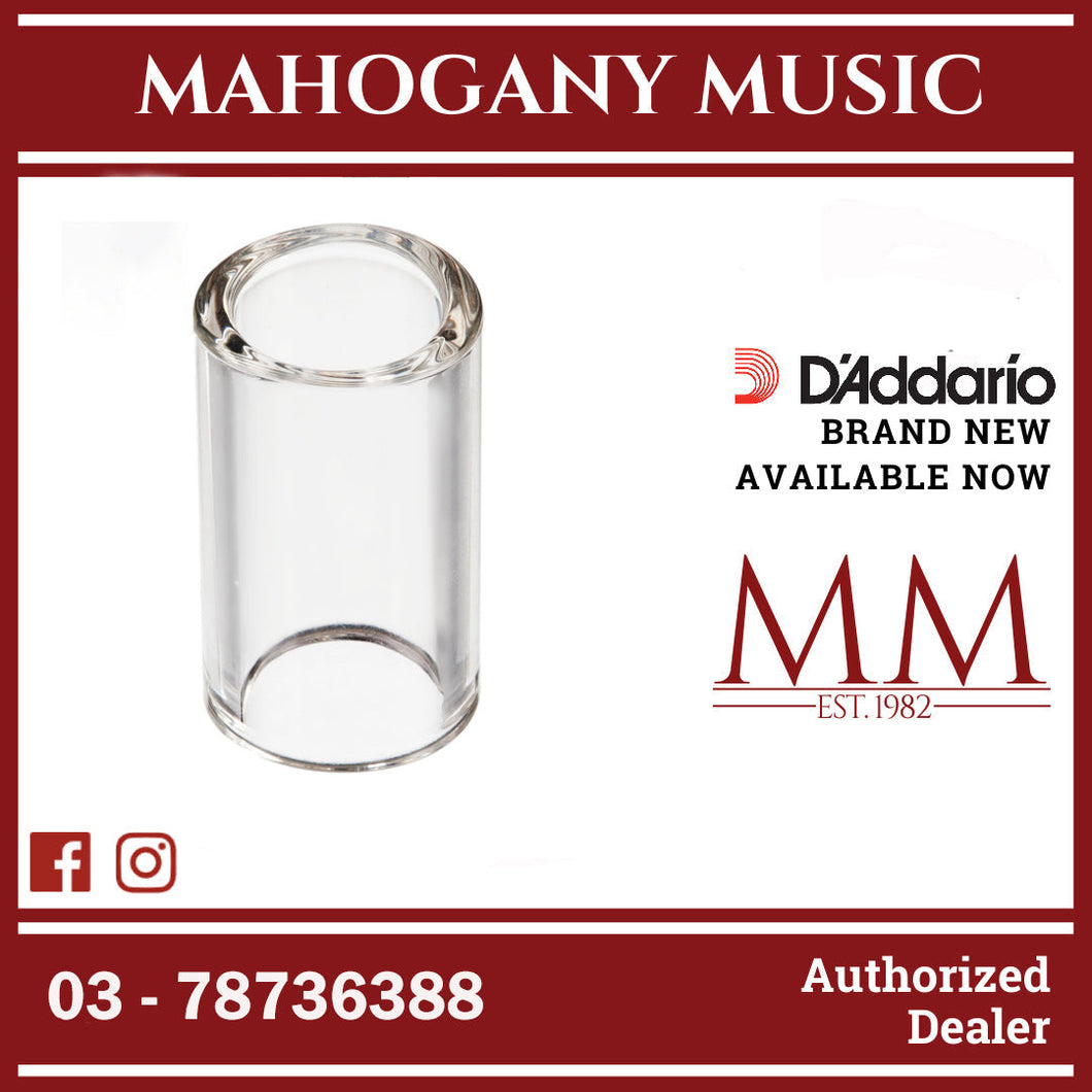 D'Addario PWGS-SL Glass Slide, Large, 12 ring size