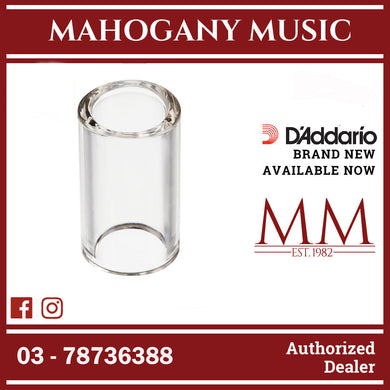 D'Addario PWGS-SM Glass Slide, Medium, 12 ring size