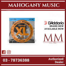 D’Addario EXL140 XL Nickel Wound Electric Guitar Strings, Light Top/Heavy Bottom, 10-52 Gauge
