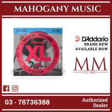 D’Addario EXL145 XL Nickel Wound Electric Guitar Strings, Heavy Plain 3rd, 12-54 Gauge