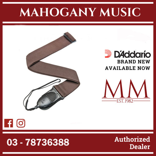 D’Addario PWSPA209 Acoustic Quick Release Polypropylene Guitar Strap, Brown