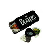 D’Addario 1CAB4-15BT1 The Beatles Guitar Pick Tins, Classic Logo, Medium Gauge (.70mm), 15-Pack