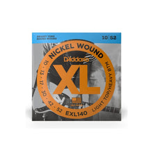 D’Addario EXL140 XL Nickel Wound Electric Guitar Strings, Light Top/Heavy Bottom, 10-52 Gauge