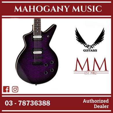 Dean Cadillac X Quilt Maple Tran Purple Burst