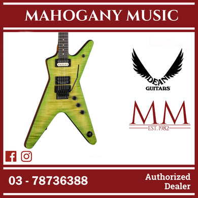 Dean ML 79 Floyd Flame Top Duncans Electric Guitar – Slime