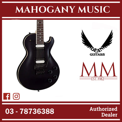 Dean Thoroughbred X Floyd Electric Guitar – Black Satin