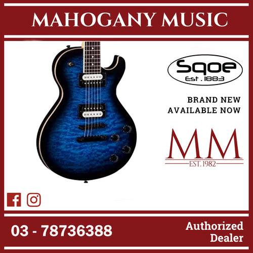 Dean Thoroughbred X Quilt Maple Electric Guitar – Trans Blue Burst (TBB)