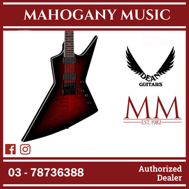 Dean Zero Select Evertune Fluence – Black Cherry Burst (BCB)